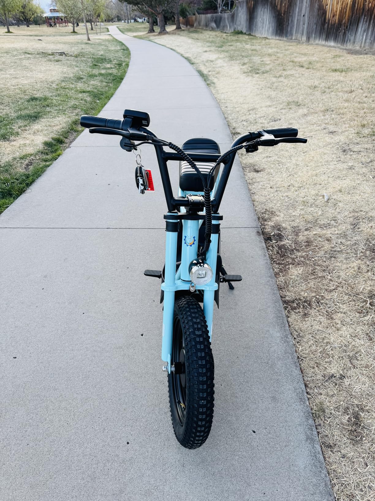 Caroma Peak 1200W Electric Scooter with Seat, 16