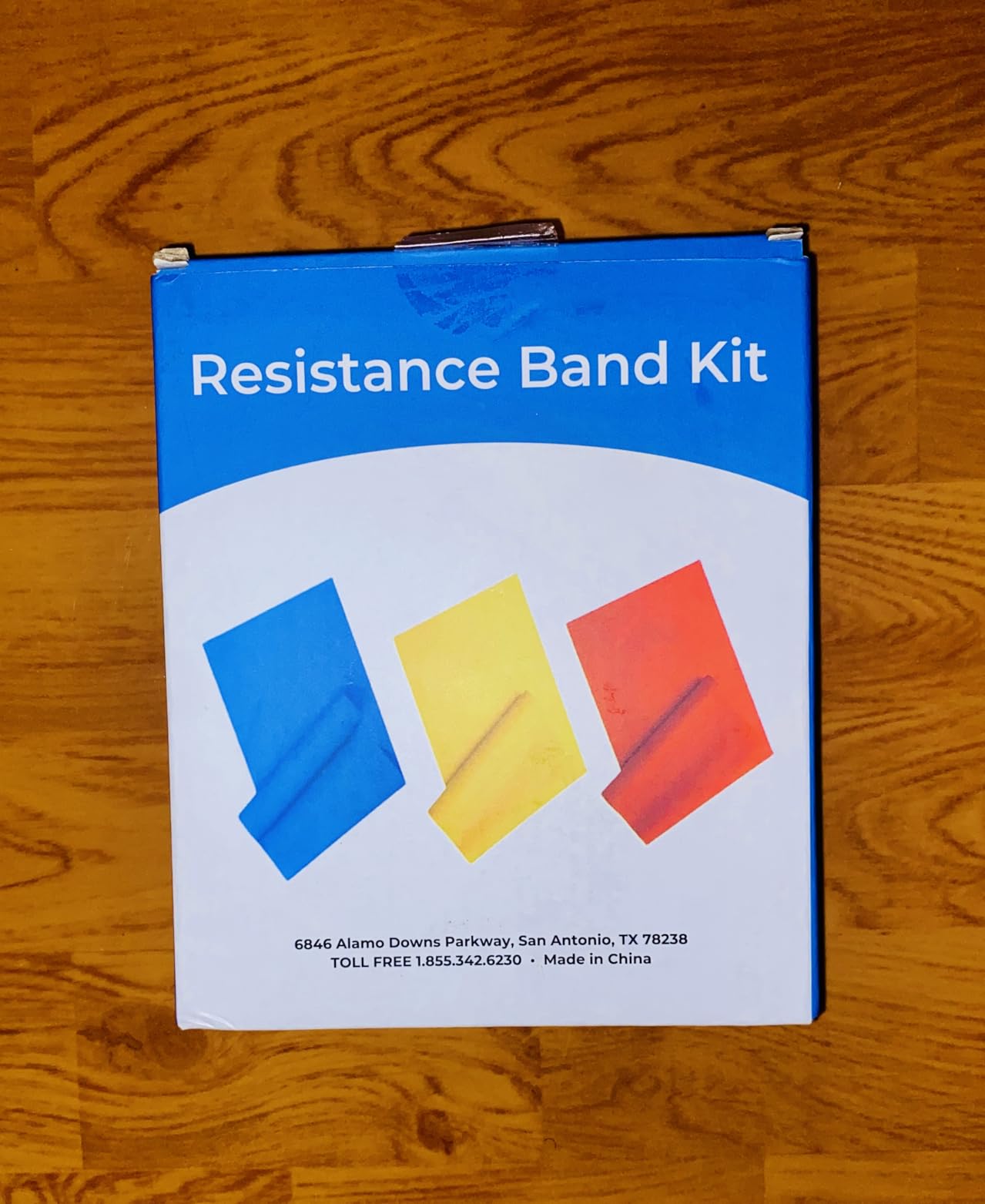 RMS Resistance Bands with Instruction Guide & Carry Bag - Latex Free Exercise Band for Working Out, Physical Therapy, Rehab, Stretch, Yoga & Pilates, Set of 3 customer photo 2