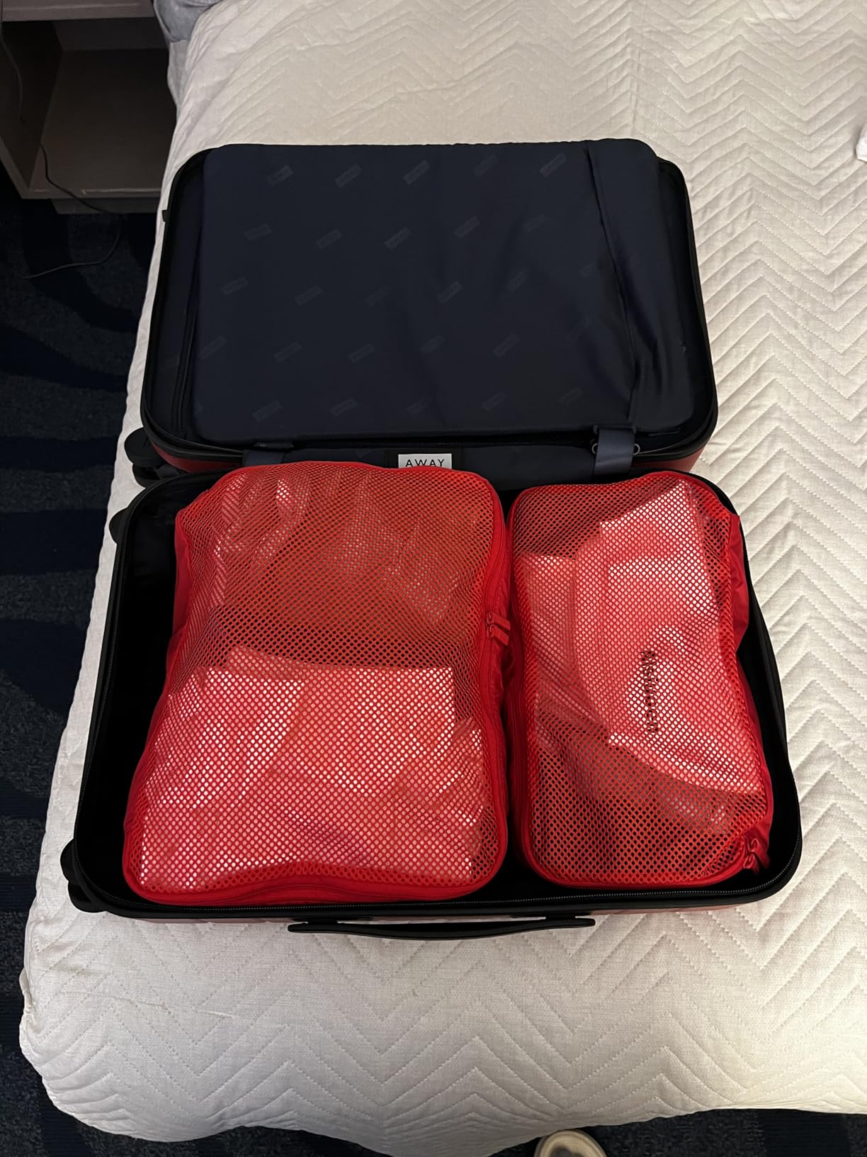 Away Insider Packing Cubes Set of 4 - Lightweight Travel Organizers for Luggage, Suitcases & Carry-On Bags, Sea Green customer photo 1