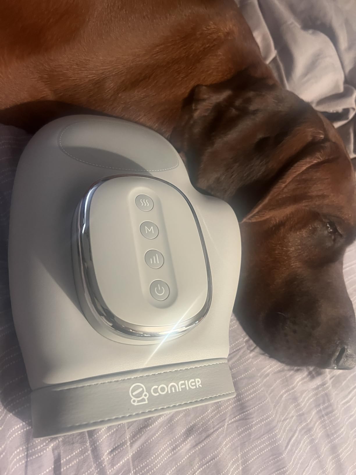 COMFIER 2026 Cordless Hand Massager for Arthritis and Carpal Tunnel, Updated Bigger Electric Hand Massager with Heat and Compression customer photo 1