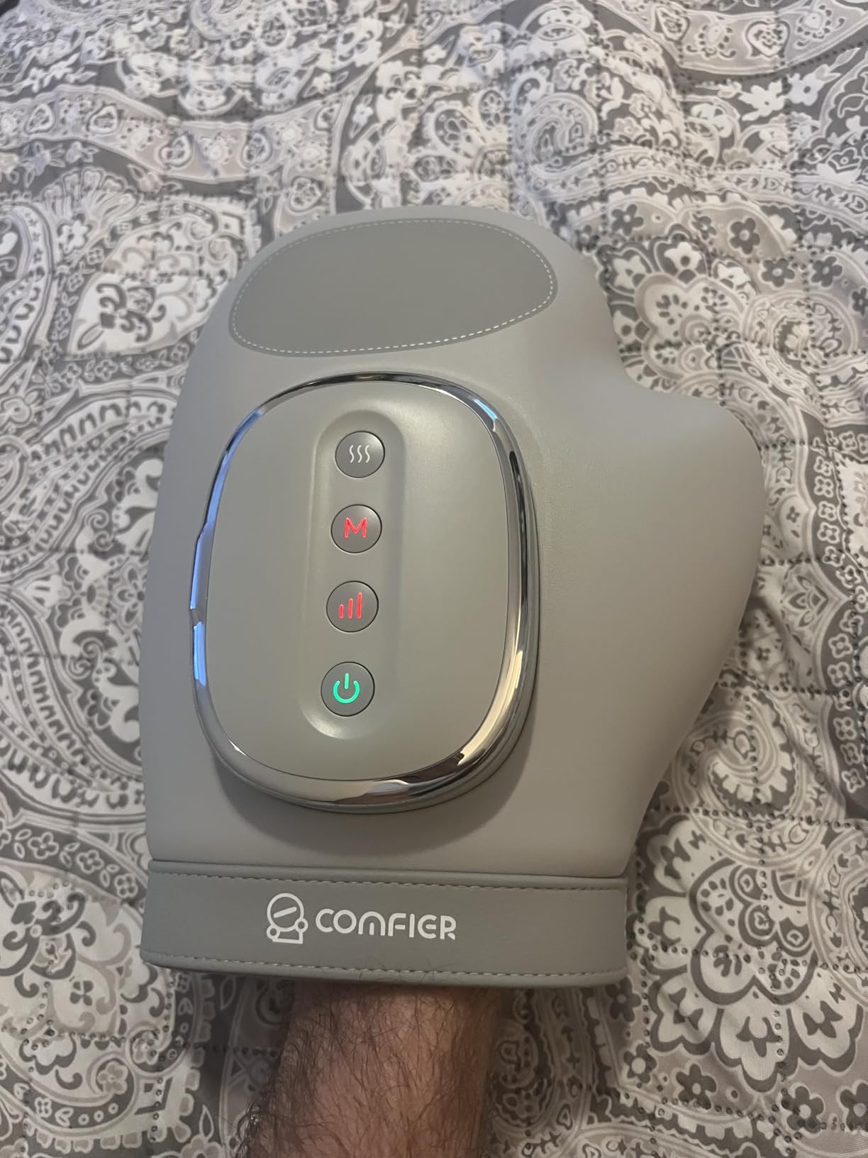COMFIER 2026 Cordless Hand Massager for Arthritis and Carpal Tunnel, Updated Bigger Electric Hand Massager with Heat and Compression customer photo 2