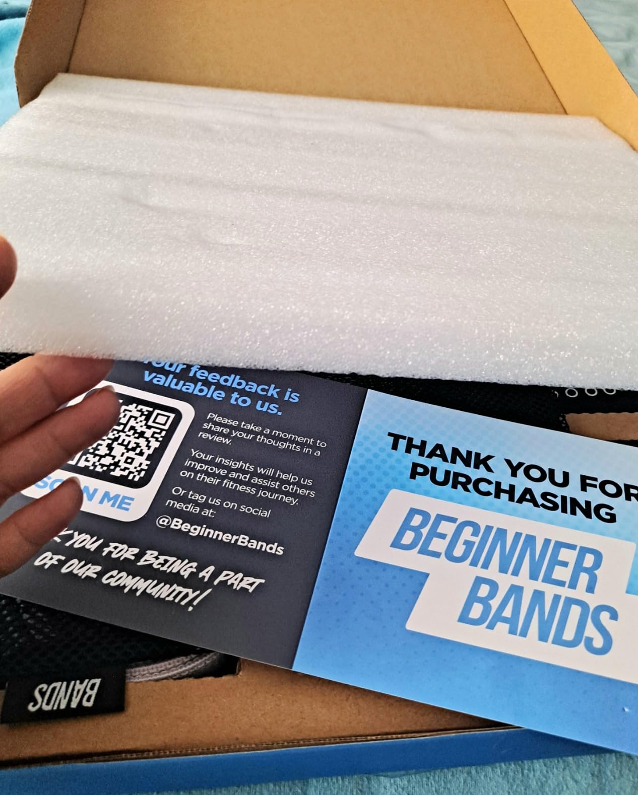 Beginner Bands Set of 6 by Justin Agustin - Specifically Designed for Total Beginners - Gentle Exercise Bands for Seniors & Limited Mobility - Soft Fabric - Home Gym Equipment customer photo 1