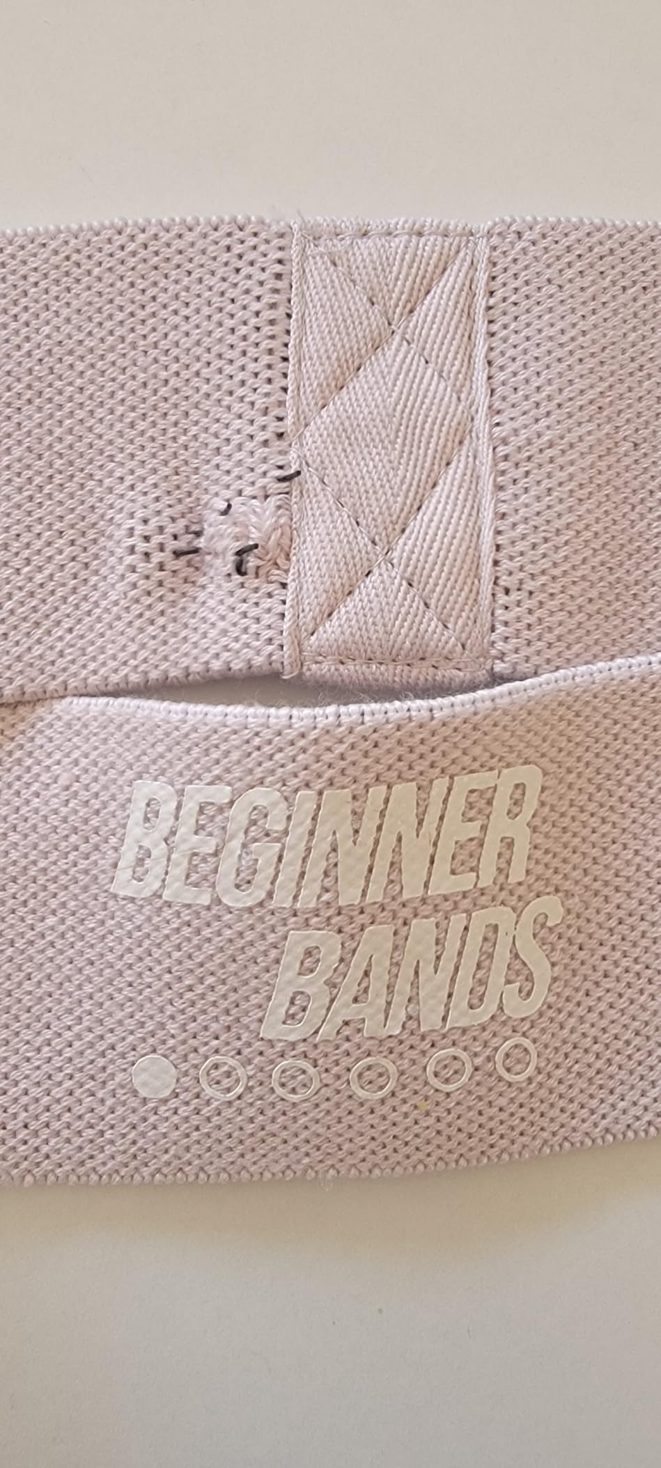 Beginner Bands Set of 6 by Justin Agustin - Specifically Designed for Total Beginners - Gentle Exercise Bands for Seniors & Limited Mobility - Soft Fabric - Home Gym Equipment customer photo 2