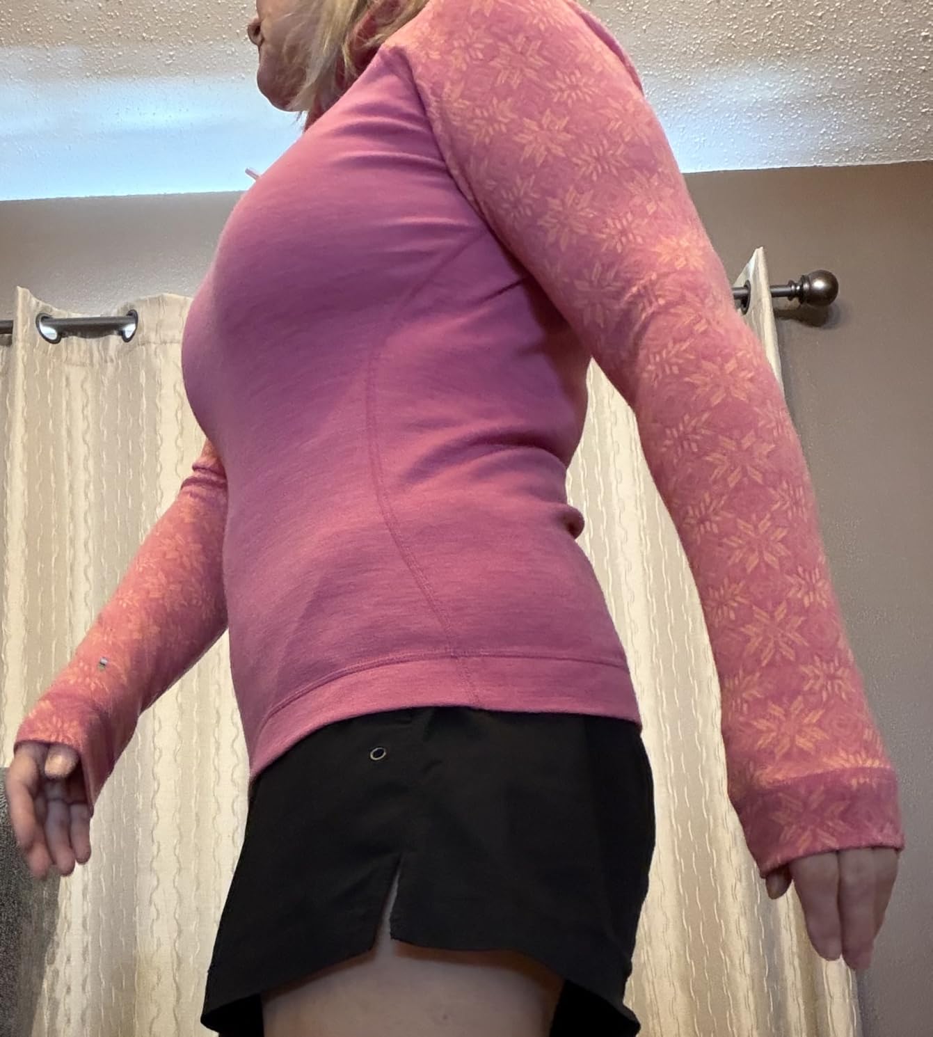 Women's Classic Thermal Merino Base Layer 1/4 Zip customer photo 1