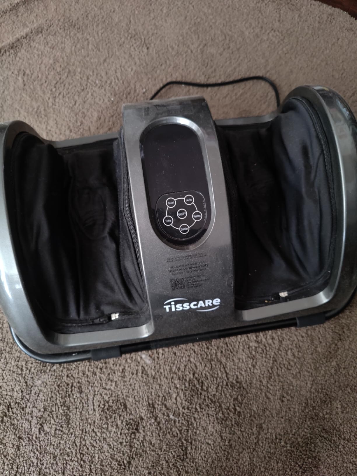 TISSCARE Shiatsu Foot Massager with Heat, FSA Eligible HSA Foot Massager for Plantar Fasciitis, Neuropathy, Circulation and Pain Relief customer photo 2