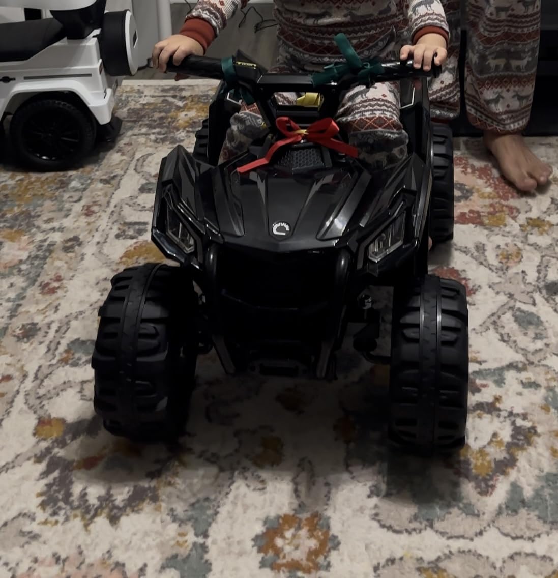 Best Choice Products 6V Kids Ride On Toy, 4-Wheeler Quad ATV Play Car w/ 1.8MPH Max Speed, Treaded Tires, Rubber Handles, Push-Button Accelerator - Pink customer photo 2