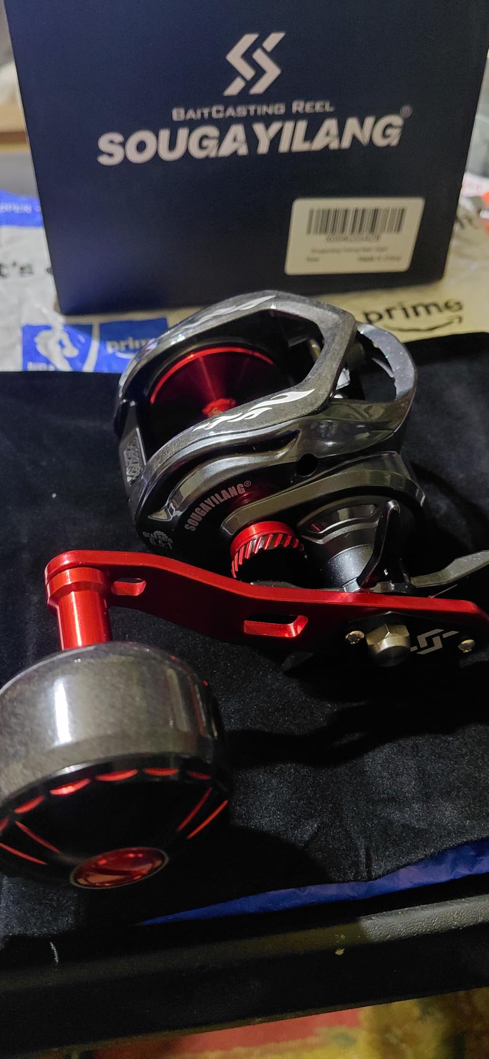 Sougayilang Baitcasting Reel, 7.0:1 Gear Ratio Super Smooth Power, 9 + 1 Shielded Ball Bearings Anti-Corrosion Baitcaster Reel Fishing Reel customer photo 1