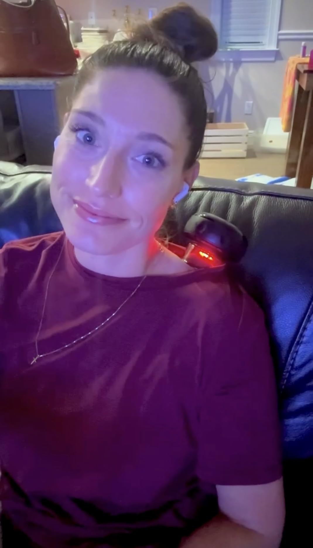 REVO The Original 4-in-1 Smart Cupping Therapy Massager, Red Light Therapy for Targeted Pain Relief, Knots, Aches, Muscle Soreness, Circulation & Tighter Skin, Portable Cupping Kit (Four Pack) customer photo 1