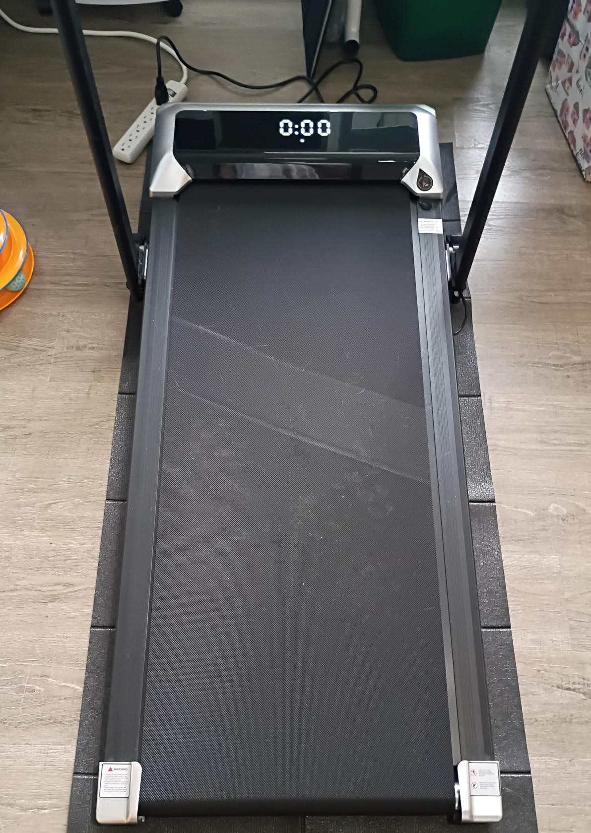 Stepwaver Walking Pad Mat for Carpet, Treadmill Mat for Hardwood Floors, High Density, 1/4 Thickness, Foldable, Floor Protection for Bike, Elliptical, Treadmill customer photo 2