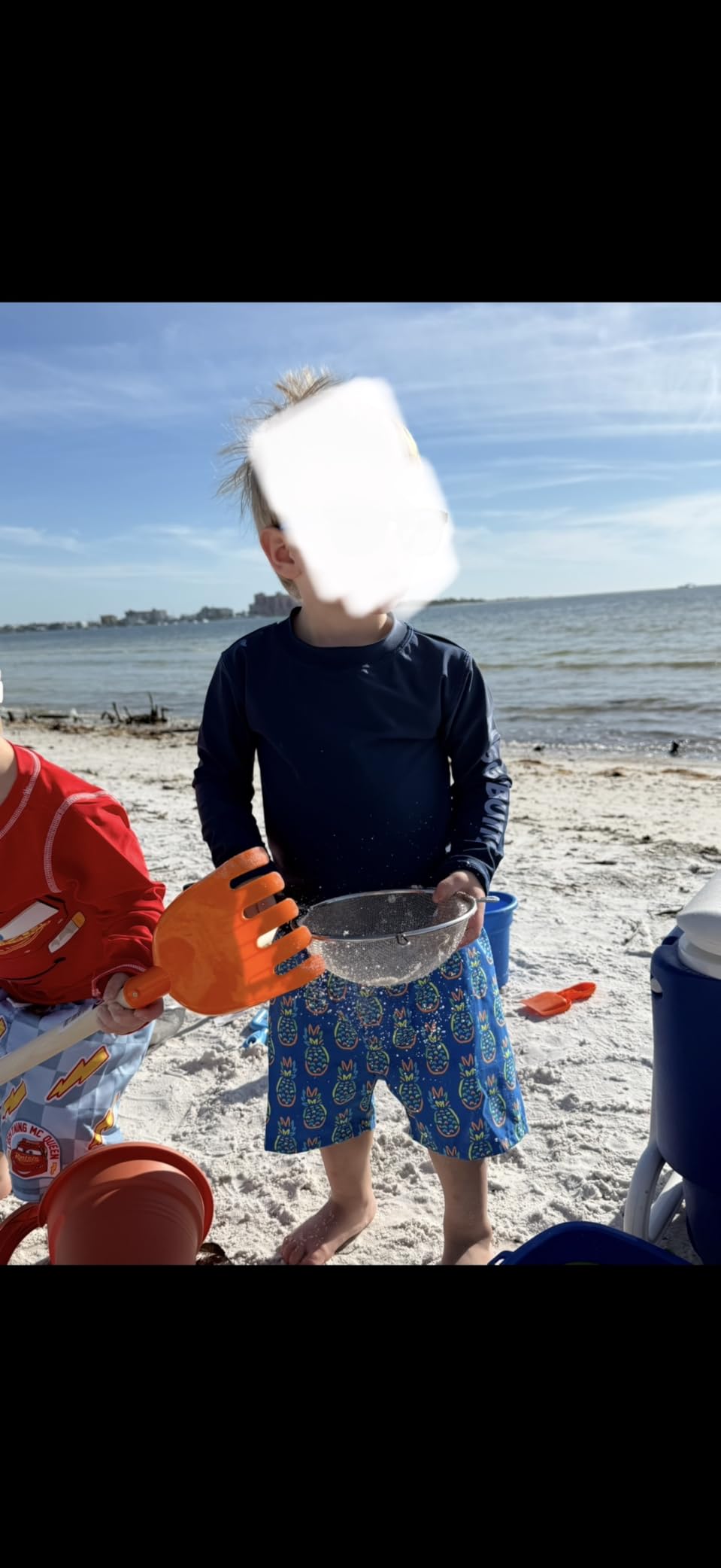 RUGGEDBUTTS Baby/Toddler Boys Long Sleeve Rash Guard Swim Shirt w/UPF 50+ customer photo 1