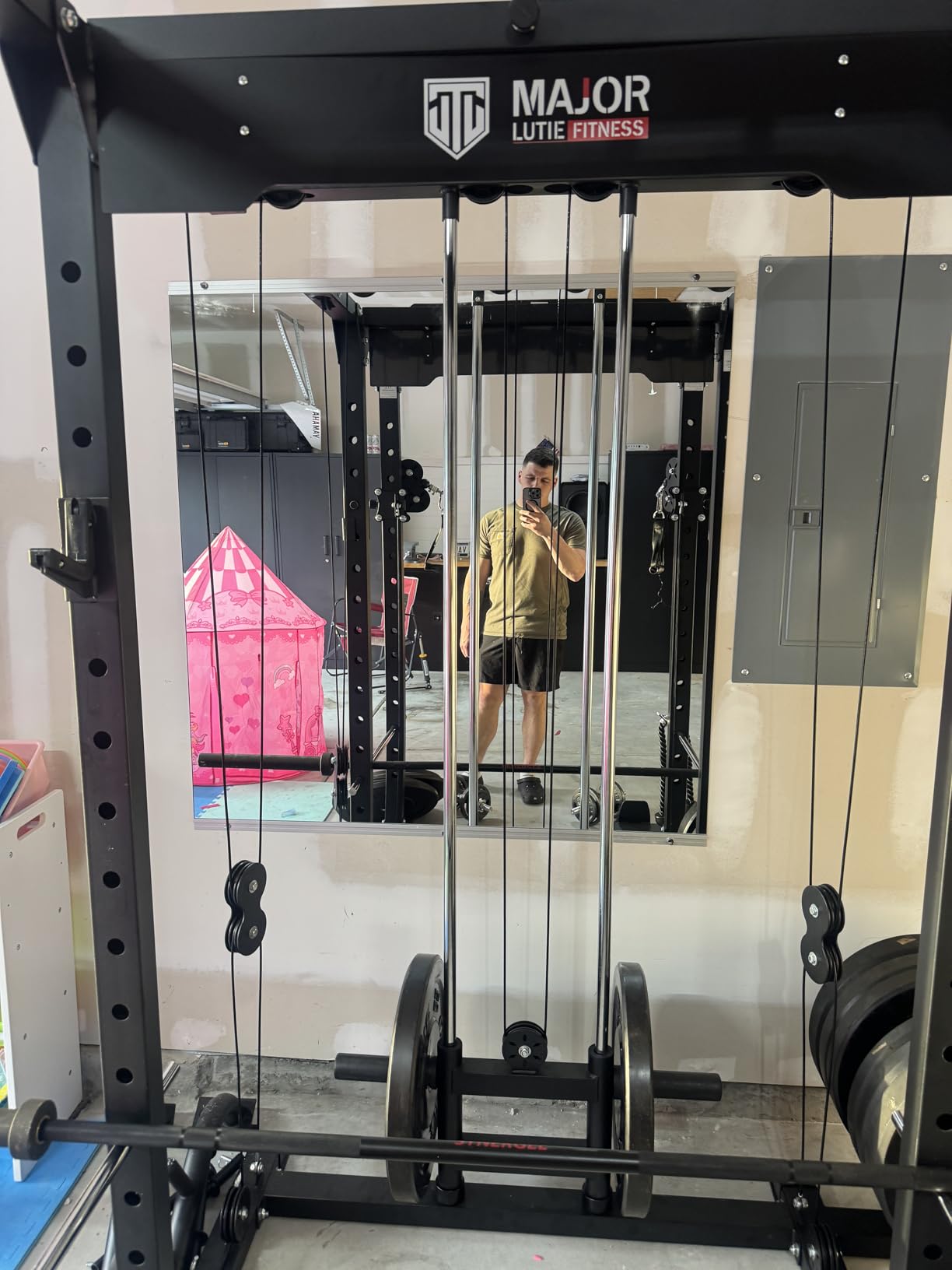 LOAAO Home Gym Mirror, 72