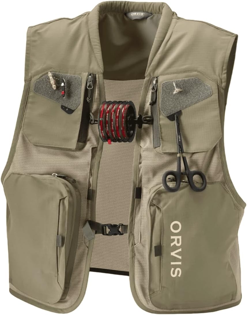 Orvis Clearwater Mesh Fly Fishing Vest - Lightweight Ripstop, 8 Pockets, Tool Docks & Padded Collar customer photo 1