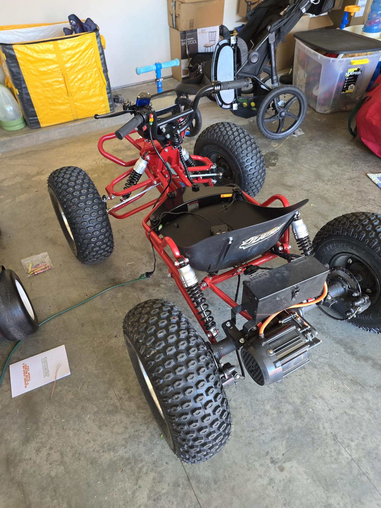 Zyliathor Electric Off-Road Go Kart, 8