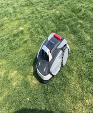 Sunseeker V3 Wireless Robot Lawn Mower for Small Yards, 0.15 Acre/6,400 Sq. Ft., Vision AI Obstacle Detection, One-Click Start, App Control, Auto Recharge, 42% Slope customer photo 1