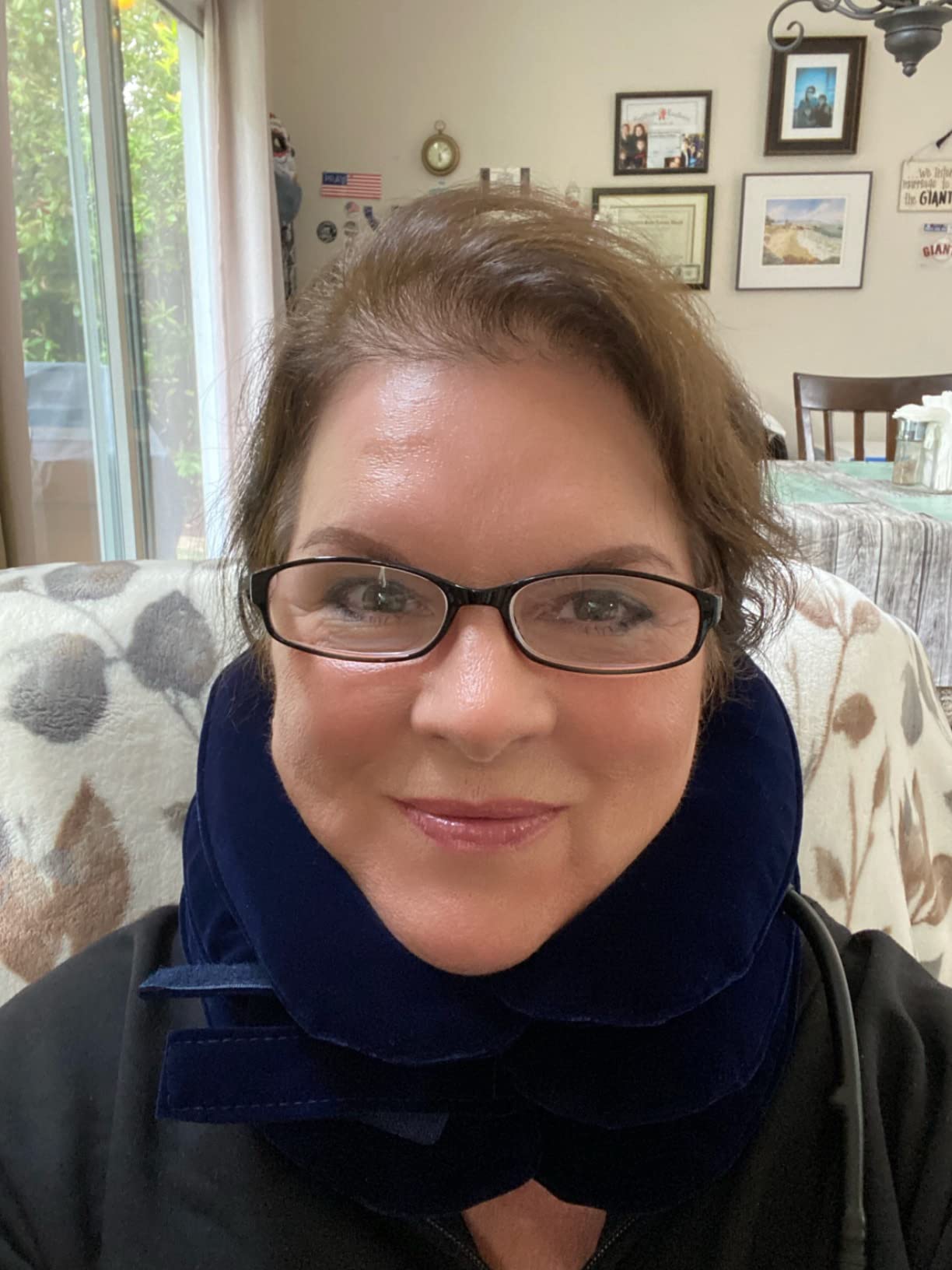 Cervical Neck Traction Device for Instant Neck Pain Relief - Inflatable & Adjustable Neck Stretcher Neck Support Brace, Neck Traction Pillow for Home Use Neck Decompression (Classic Gray) customer photo 2