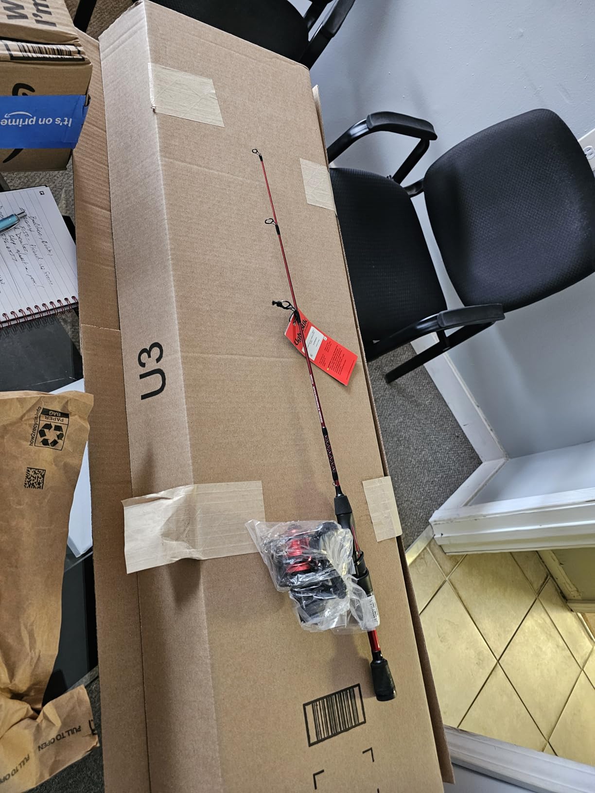 Ugly Stik Carbon Ice Spinning Rod and Reel Combo customer photo 1
