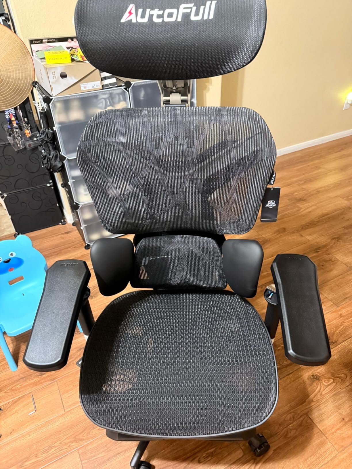 Autofull G7 Gaming Chair - 3-Zone Lumbar, 22-Point Adjustment, Breathable Mesh, Custom Backplate, 720° Armrests, BIFMA Certified Ergonomic, 140° Recline, IGR Certified, Niko Endorsed customer photo 2