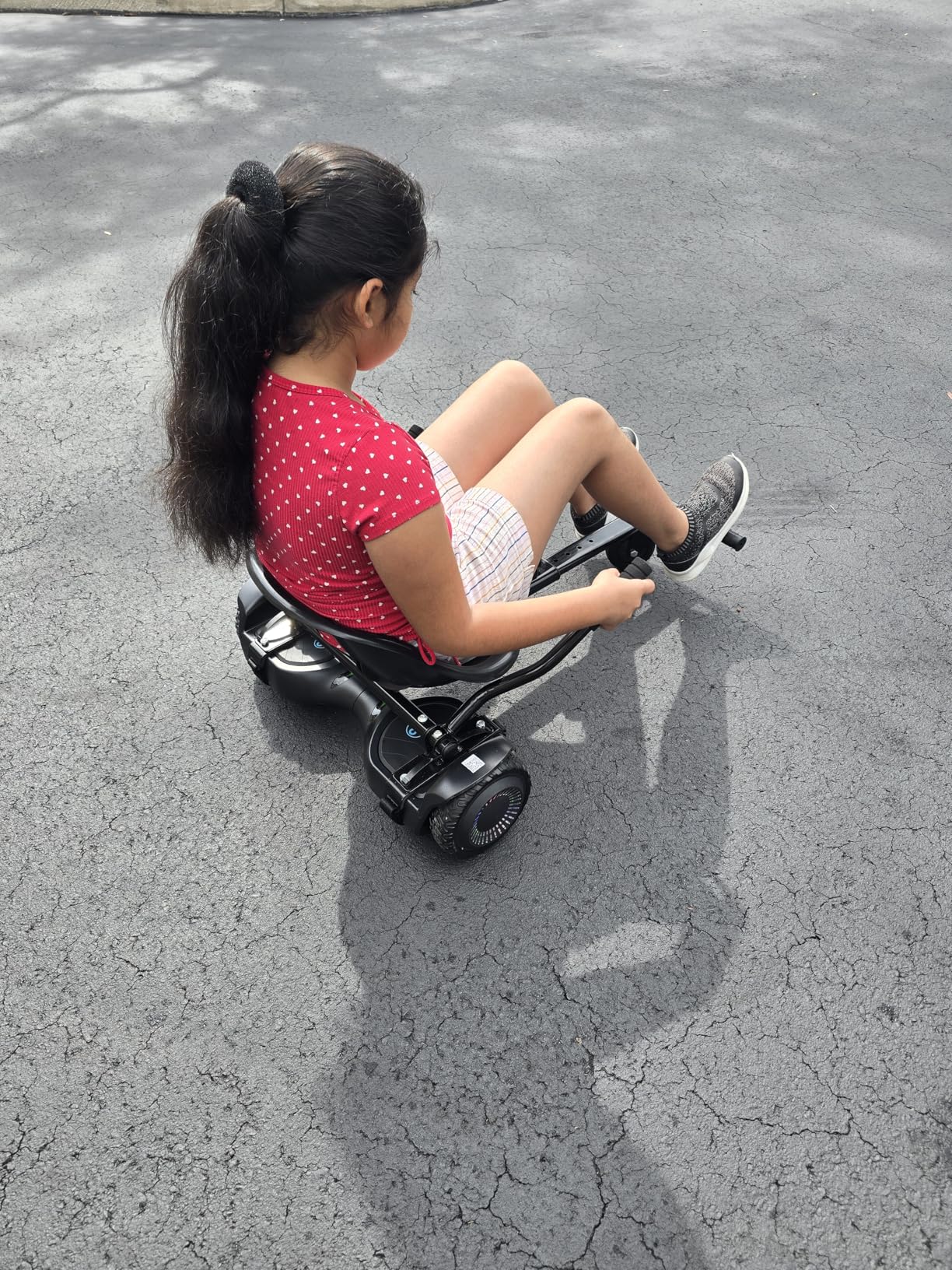 Gyroor Scooter with Adjustable Seat Attachment, 6.5