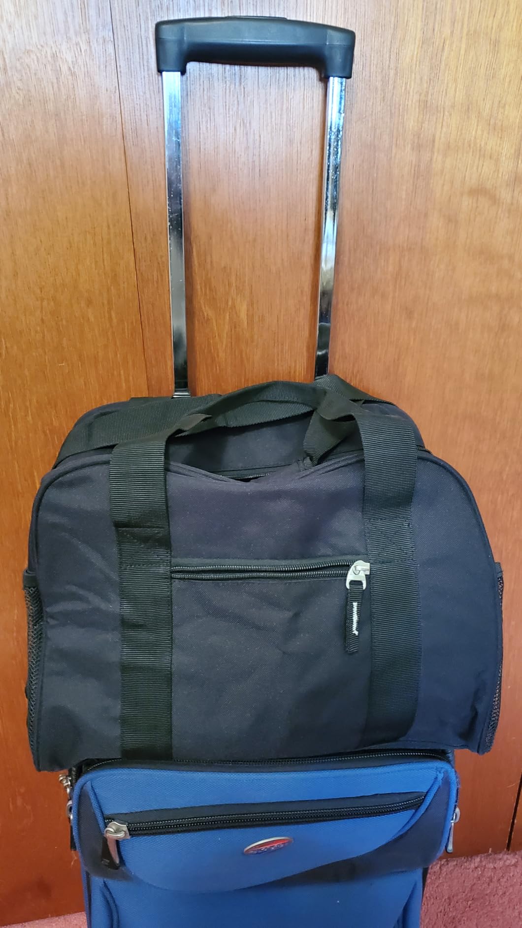 14 inch Small Gym Bag for Men & Women, Mini Duffle Bag for Travel Sports, Lightweight Carry On Duffel Bag, Black customer photo 1