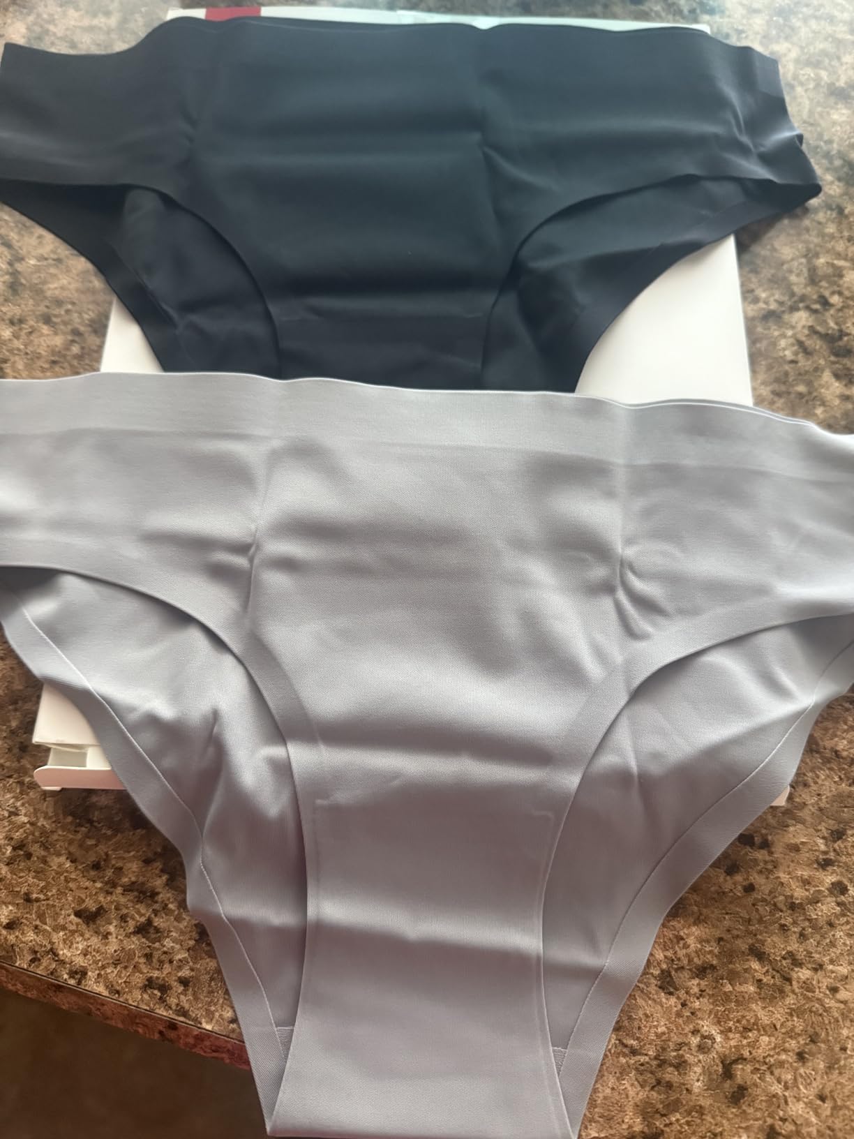 Kiqnsam Seamless Underwear for Women No Show Hipster Bikini Panties Low Rise Cheeky Breathable Soft Invisible Briefs 6 Pack customer photo 2