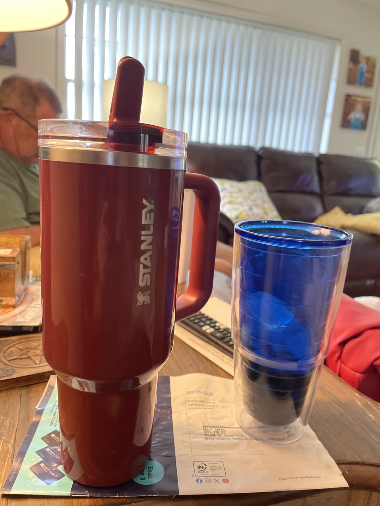 STANLEY Quencher ProTour Flip Straw Tumbler with Leakproof Lid 30 oz | Built-In Straw & Handle | Cupholder Compatible for Travel | Insulated Stainless Steel Cup | BPA-Free | Chalk customer photo 1