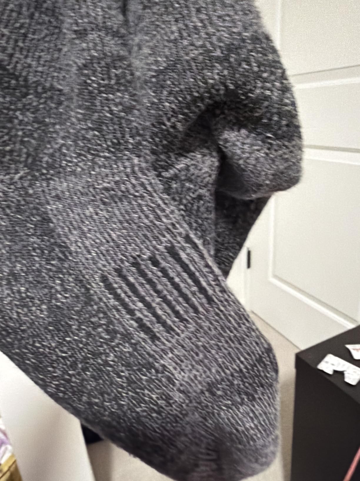 Time May Tell Mens Merino Wool Hiking Cushion Socks Thermal Warm Crew Winter Boot Socks Pack (2/4 Pair,6-13 Size) customer photo 1