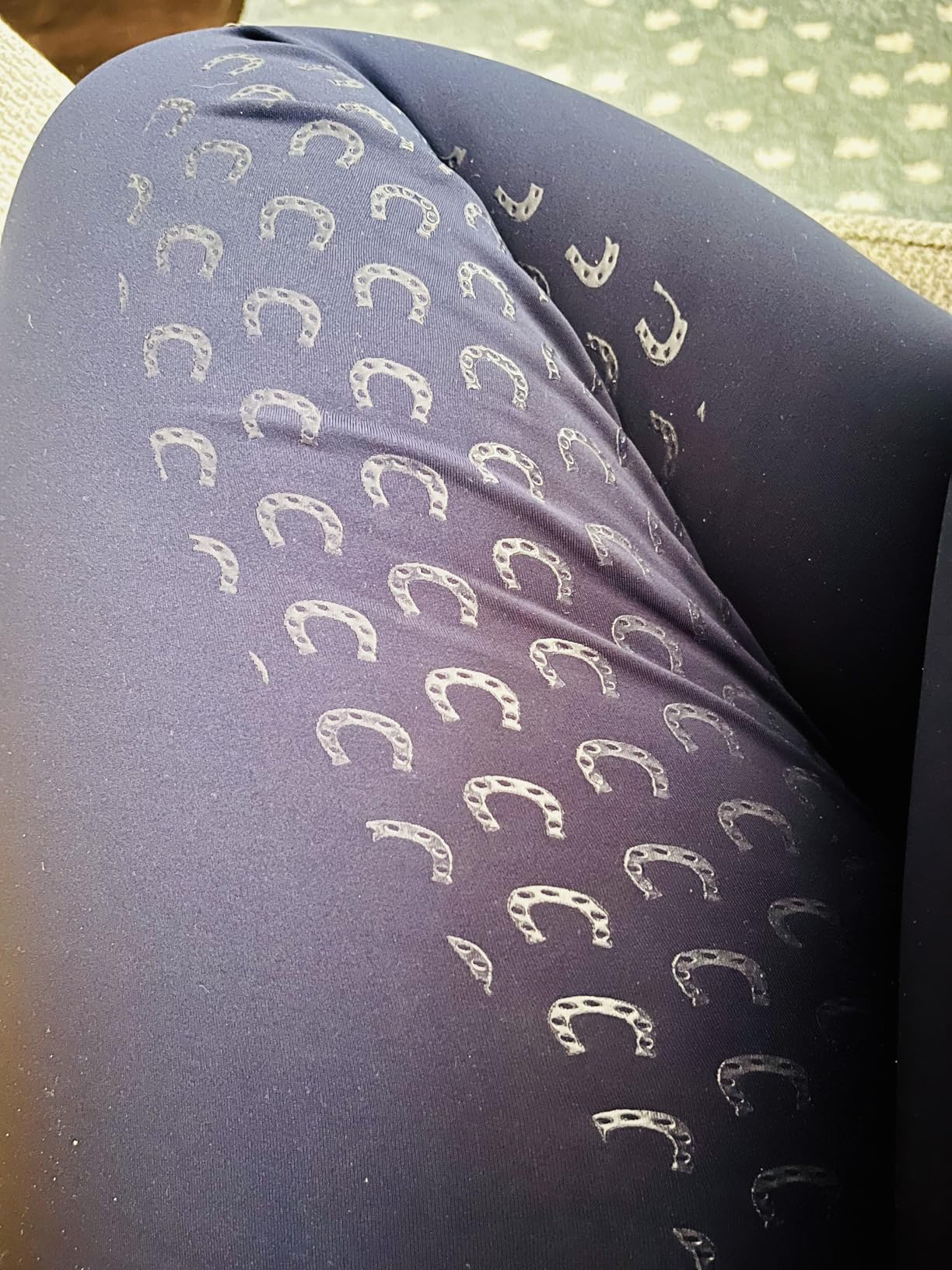 FitsT4 Sports Women's Winter Horse Riding Pants with Zipper Pockets Full Seat Riding Tights Fleece Lined Equestrian Breeches customer photo 1