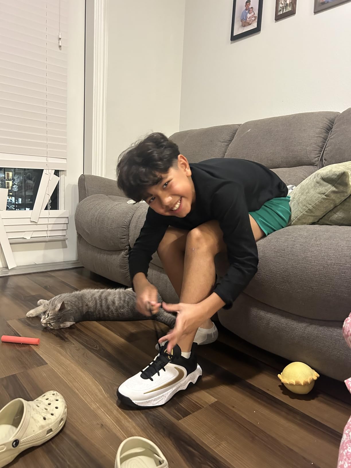 Nike Kids' Giannis Immortality 4 Basketball Shoe customer photo 1