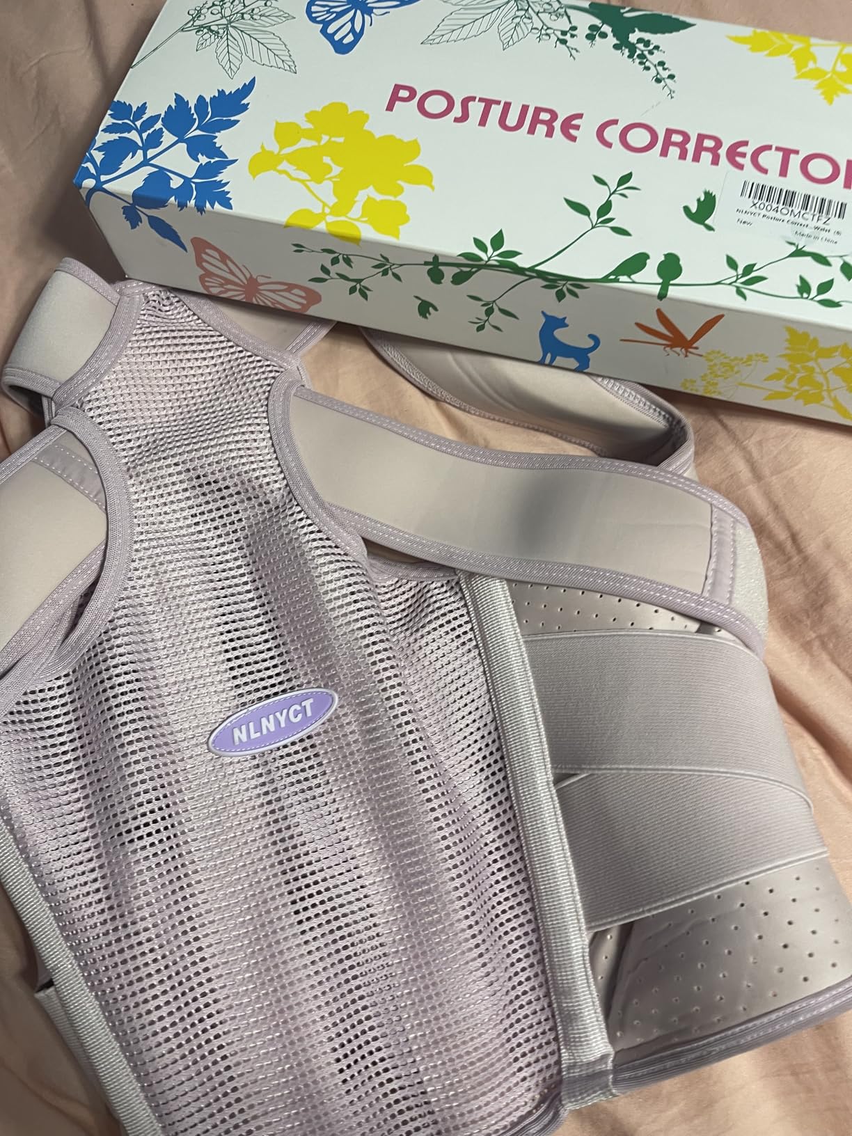 NLNYCT Posture Corrector for Women - 2-in-1 Back Brace with Shoulder Support, Adjustable Full Back Straightener for Upper & Lower Back Pain Relief, Hunchback, Scoliosis & Spine Alignment customer photo 2