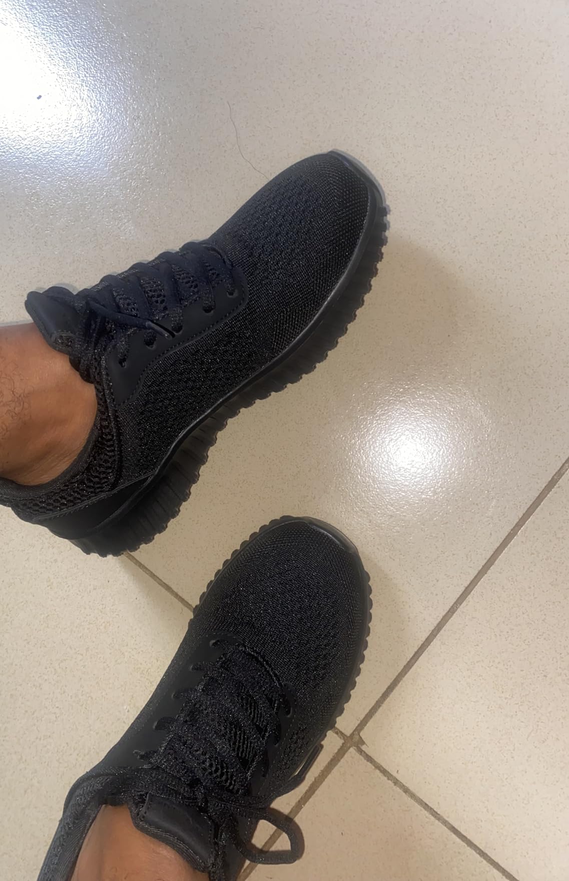 Bruno Marc Women's Non Slip Work Shoes Walking Black & Lightweight Food Service Chef Kitchen Restaurant Resistant Sneakers customer photo 2