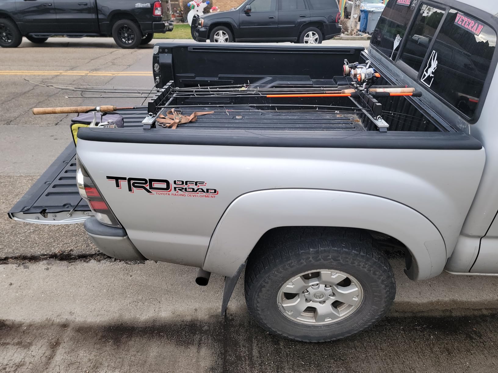 GADFISH Fishing Rod Holder for Truck Bed, Hold 6 Fishing Rods At Once, Adjustable Fishing Rod Holder Fits Most Fishing Rods, 2 Mounting Options customer photo 2