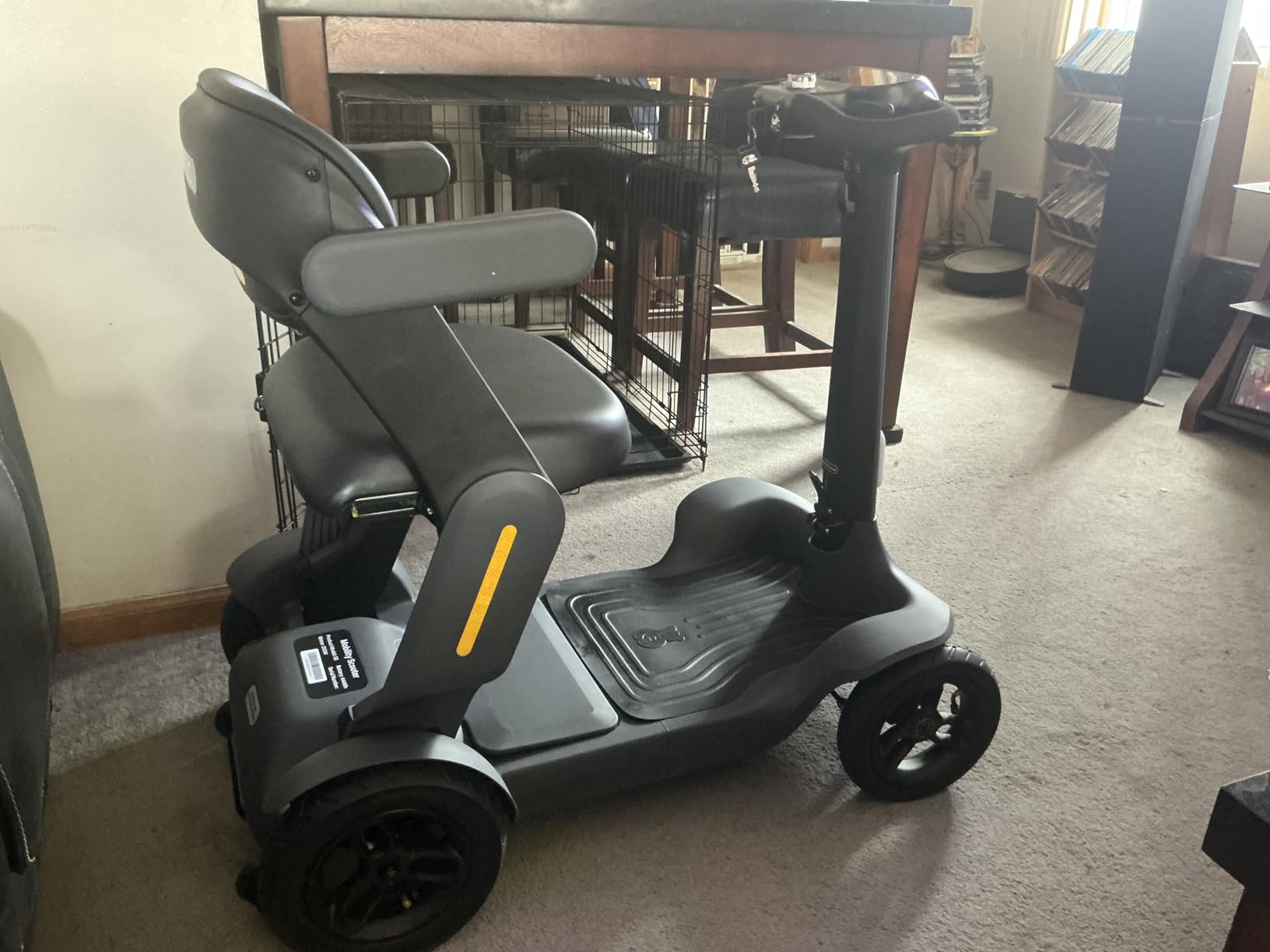 40 Miles Foldable Mobility Scooter for Seniors Paiseec S3 Pro, Lightweight Mobility Scooters, All-Terrain Folding Mobility Scooters, 250W Powered 4 Wheels Mobility Scooter for Adults Elderly customer photo 2