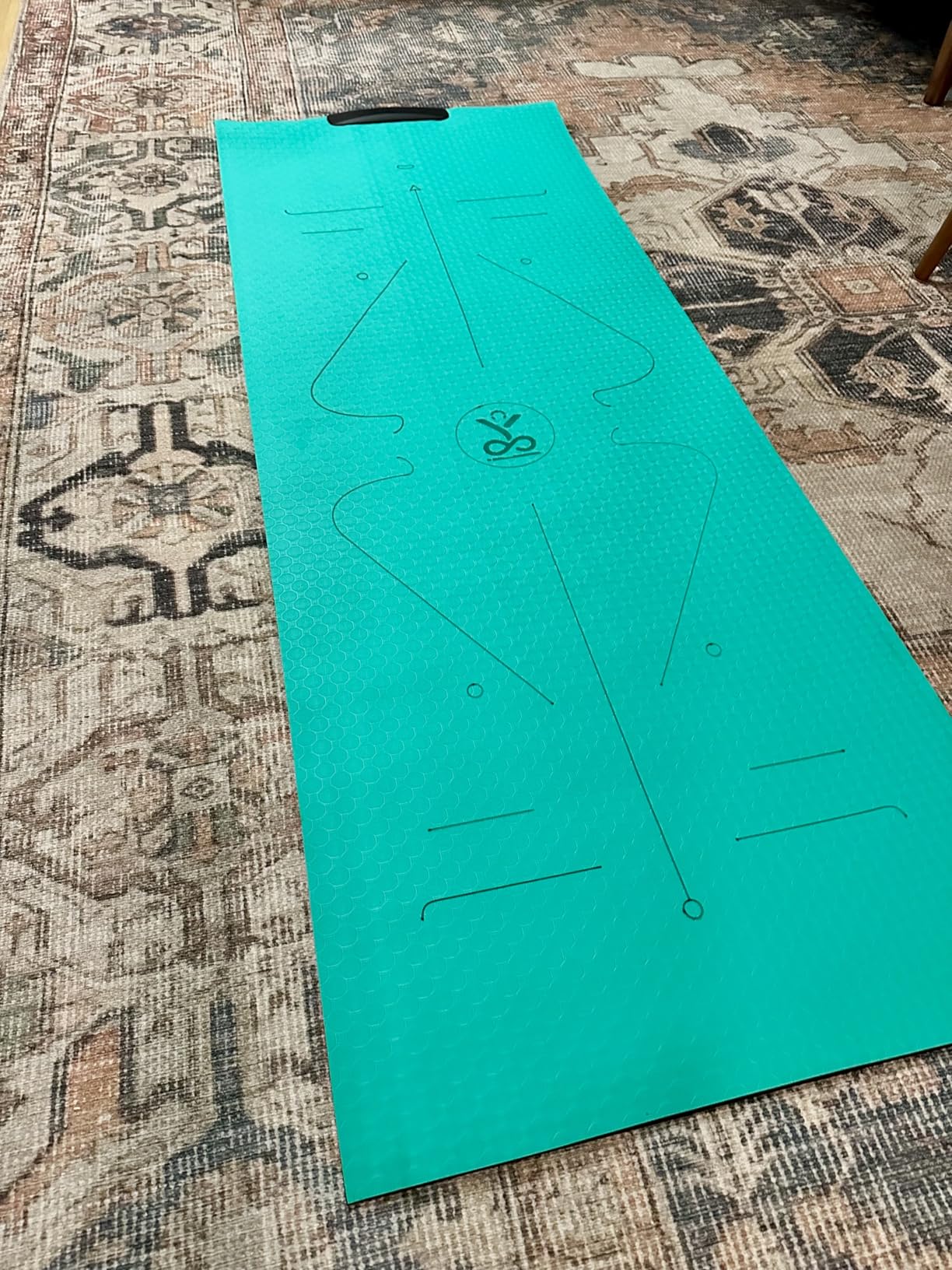 Smart Mat Gen3 - Dark Grey | AI Powered Yoga Mats For Home Workout | Lightweight Yoga Mats of 6mm | Real Time Tracking Exercise Mats For Men & Women customer photo 1
