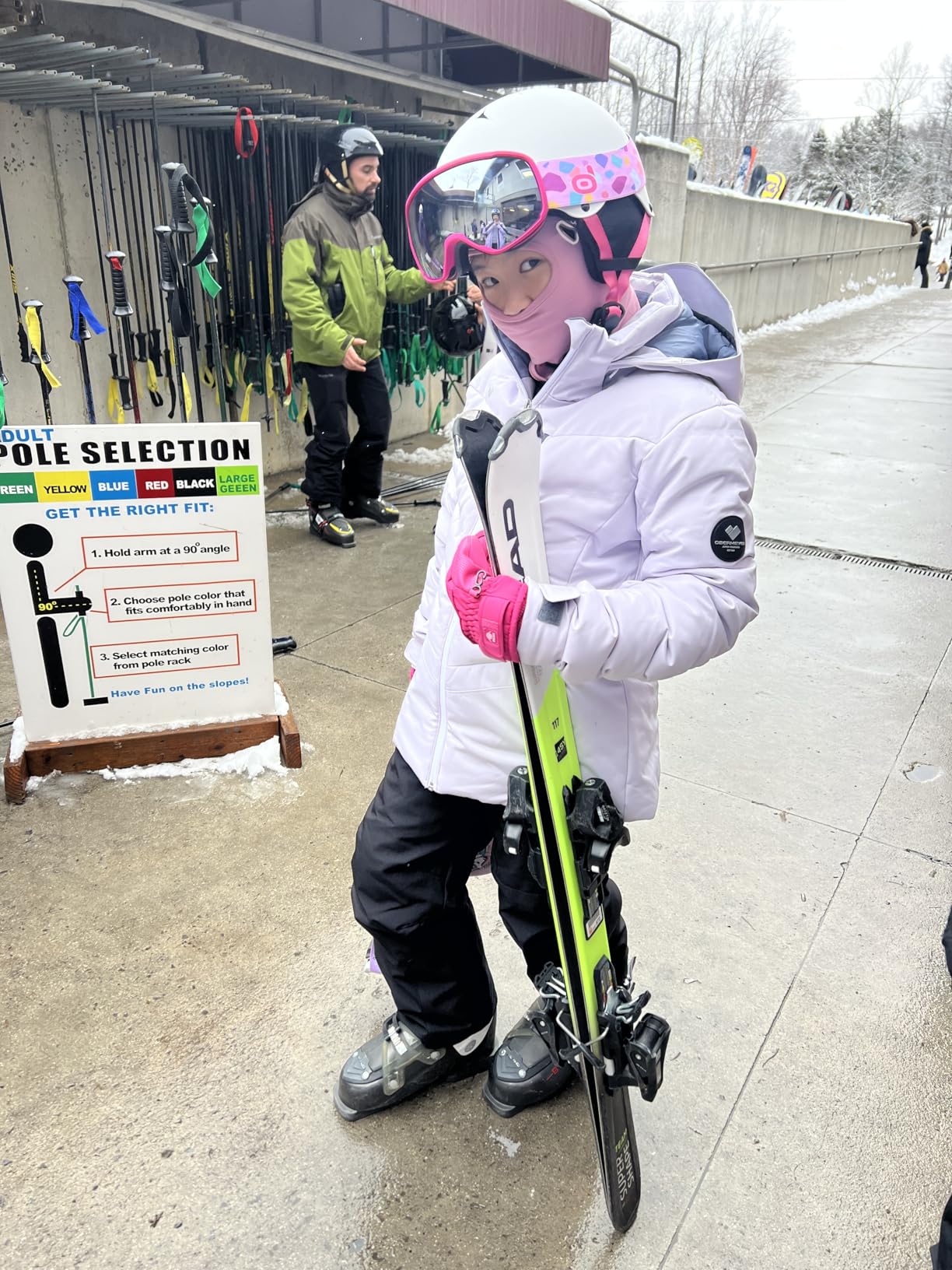 SNOWER Kids Ski Helmet with Goggles Set, Shockproof Durable PC Shell & EPS Foam, Snowboard Helmet and Goggles for Boys & Girls customer photo 1