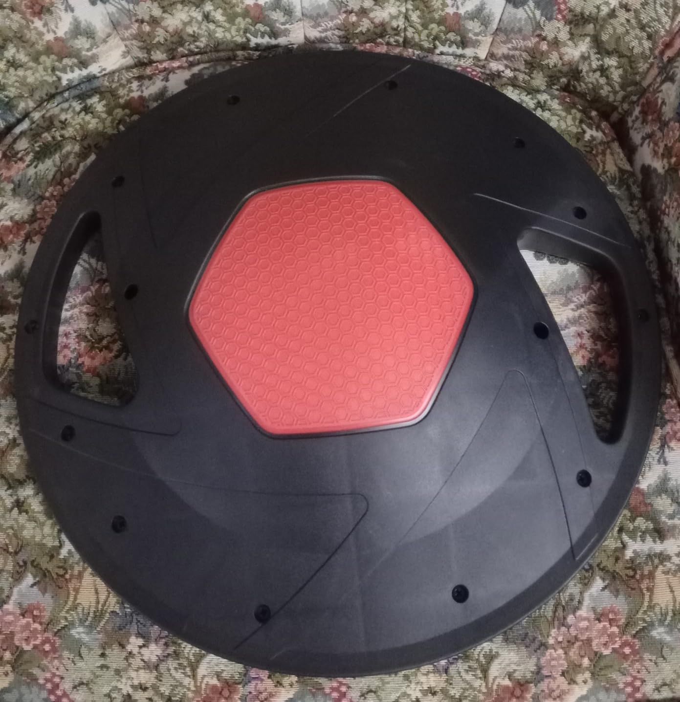 Energi Core Balance Board for Standing Desk and Core Workout - Anti-Slip Surface - Black, Green customer photo 1