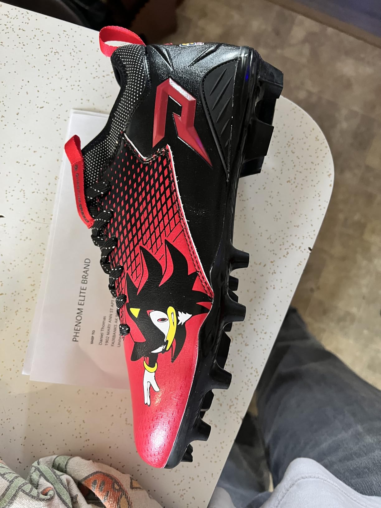 Phenom Elite Quantum Speed 2.0 Football Cleats customer photo 2