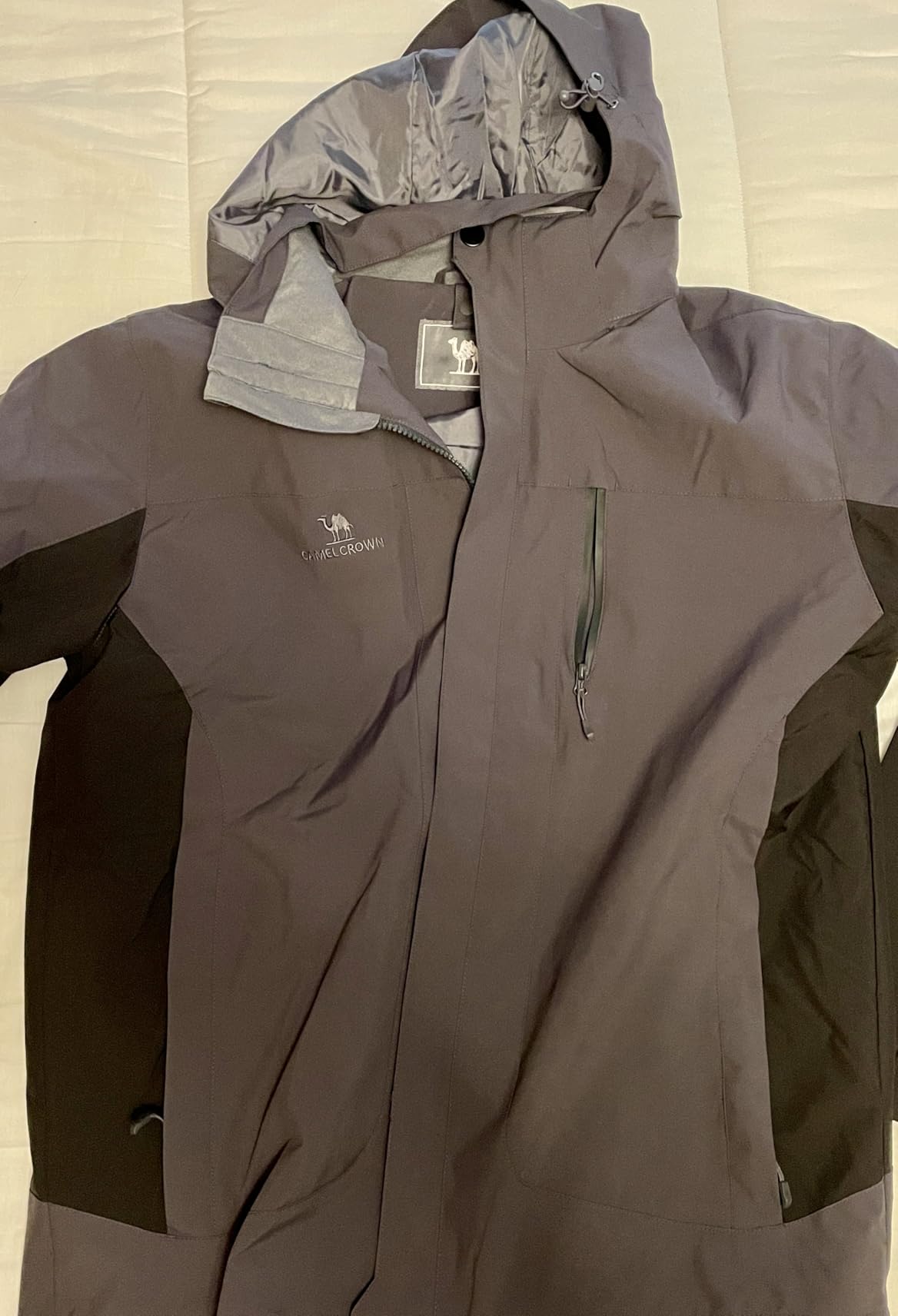 Men's 3 in 1 Ski Snow Jacket Waterproof Winter Snow Coat Windproof Warm Fleece Lining Hiking Rain Jacket Hooded customer photo 2