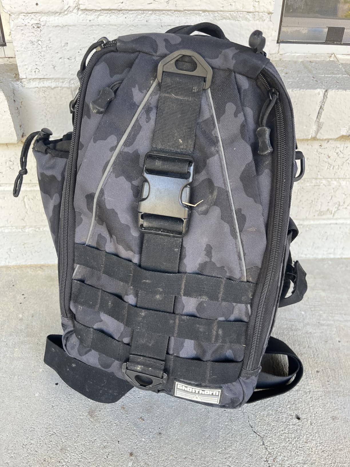 Ghosthorn Fishing Backpack Tackle Sling Bag-Backpack with Rod Holder- Lightweight Tackle Box Fly Fishing Gifts for Men Women customer photo 2
