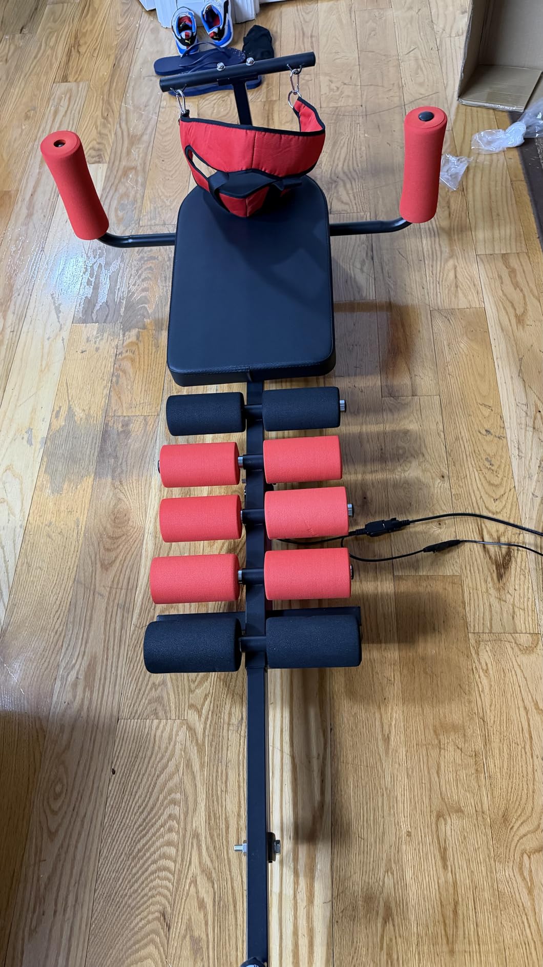 Electric Spinal Decompression Machine for Neck & Back Pain Relief | Motor System | Non-Inversion Design | 400 lb Capacity | Adjustable Traction | Neck & Lower Back Support customer photo 2