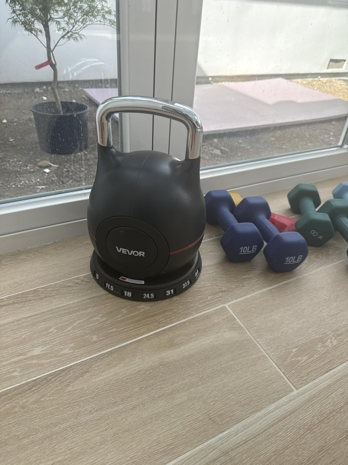 VEVOR Adjustable Kettlebell with 7 Weight Levels customer photo 1
