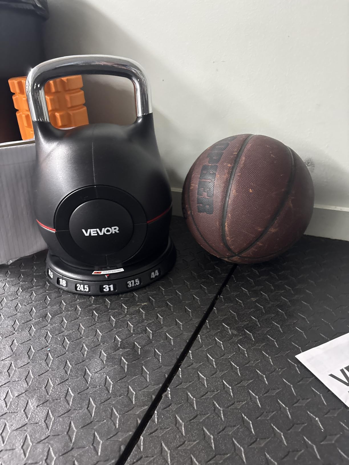 VEVOR Adjustable Kettlebell with 7 Weight Levels customer photo 2