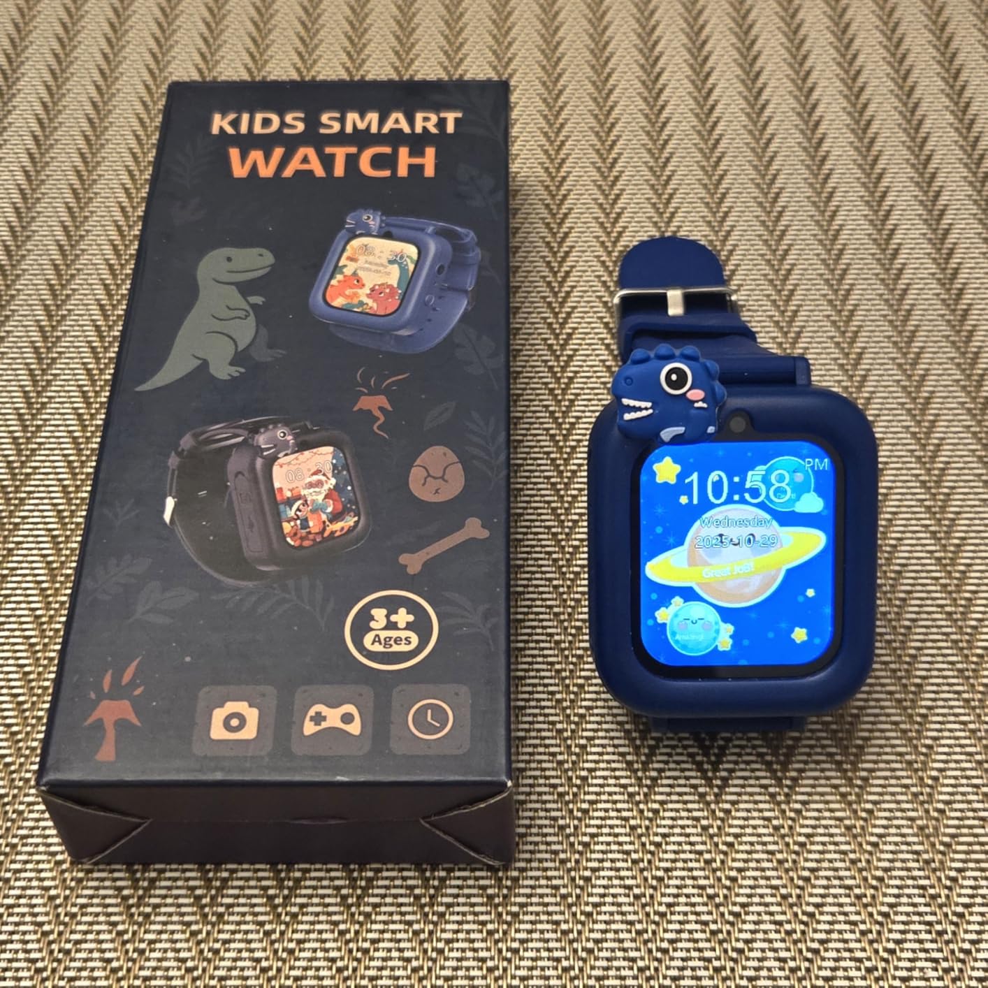 Smart Watch for Kids, Kids Smart Watch Boys, Preschool Toddler Boy Toys Birthday Gift for Boy 3 4 5 6 7 8 9 10 11 12 Years Old customer photo 1