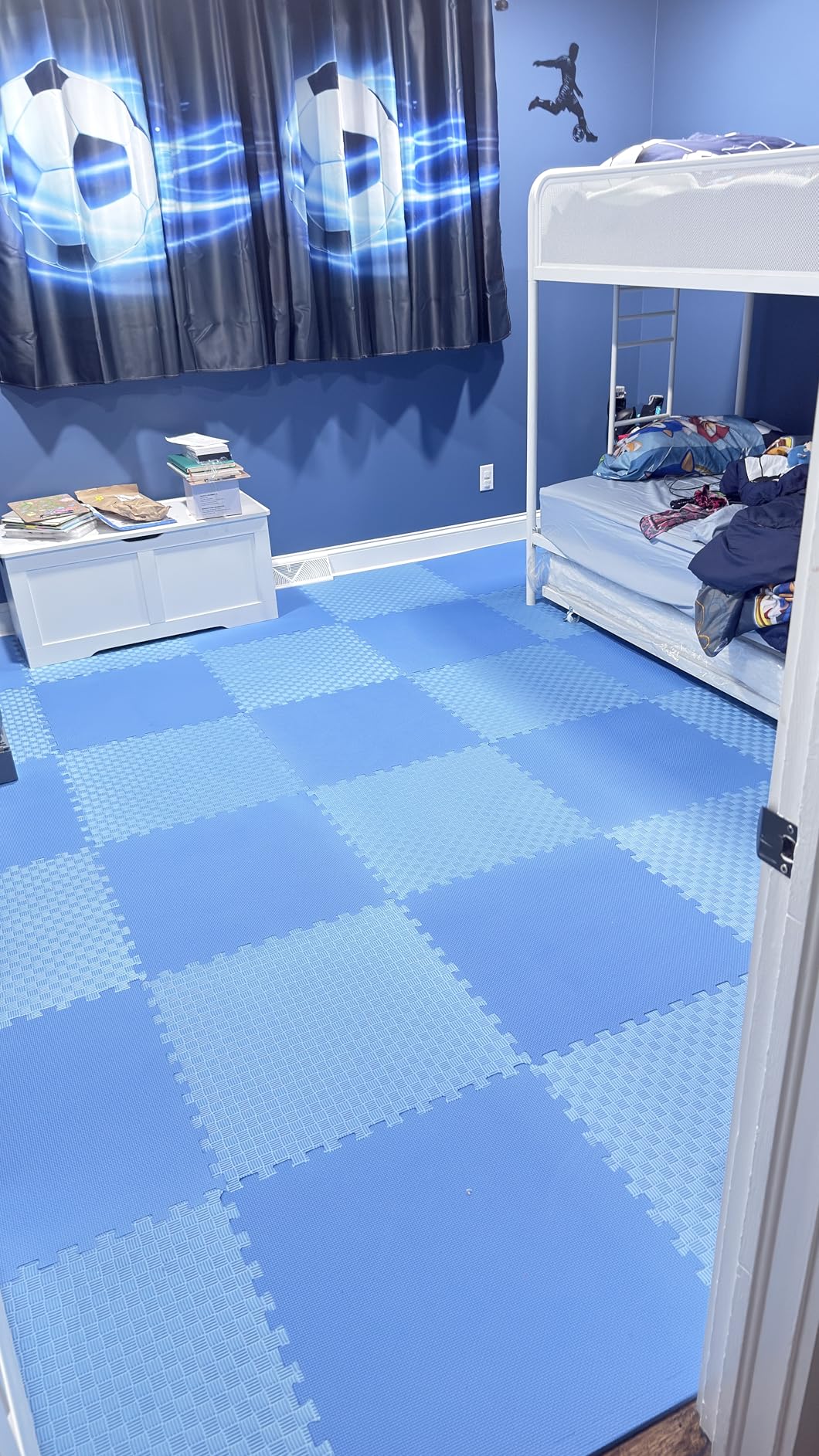 CAP Puzzle Exercise Mats | 1/2-inch Thick EVA Interlocking Foam Tiles for Home Gym Flooring | Multiple Options customer photo 2