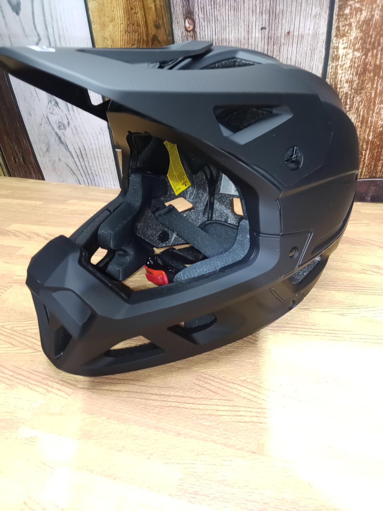 ILM Full Face Mountain Bike Helmet ASTM CPSC Adult with Adjustable Visor for MTB BMX Model HT58 customer photo 1