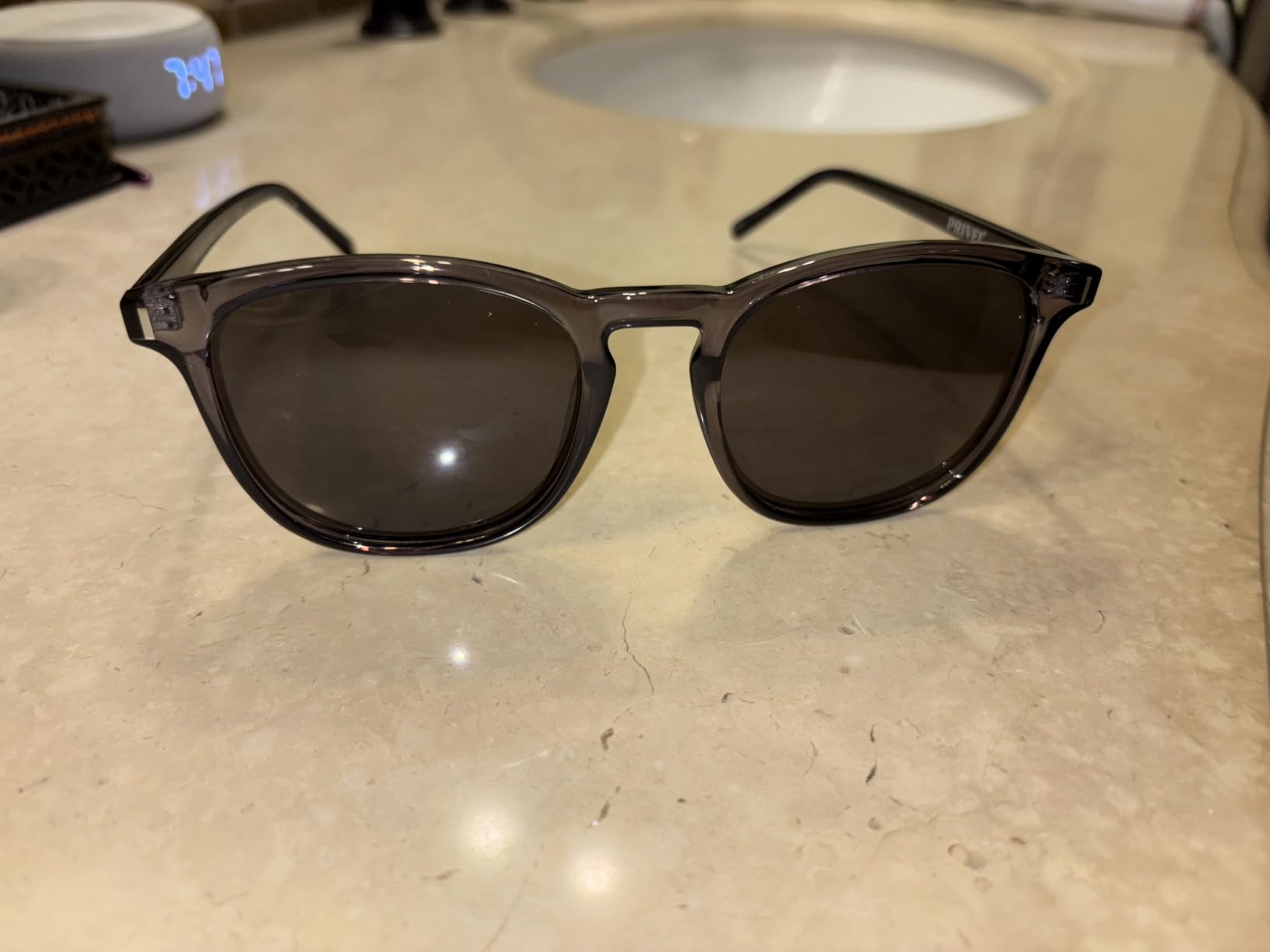 PRIVEL XXL Size Extra Large 159MM Polarized Square Round Sunglasses Big Wide Heads Men UV400 Protection Glasses customer photo 1
