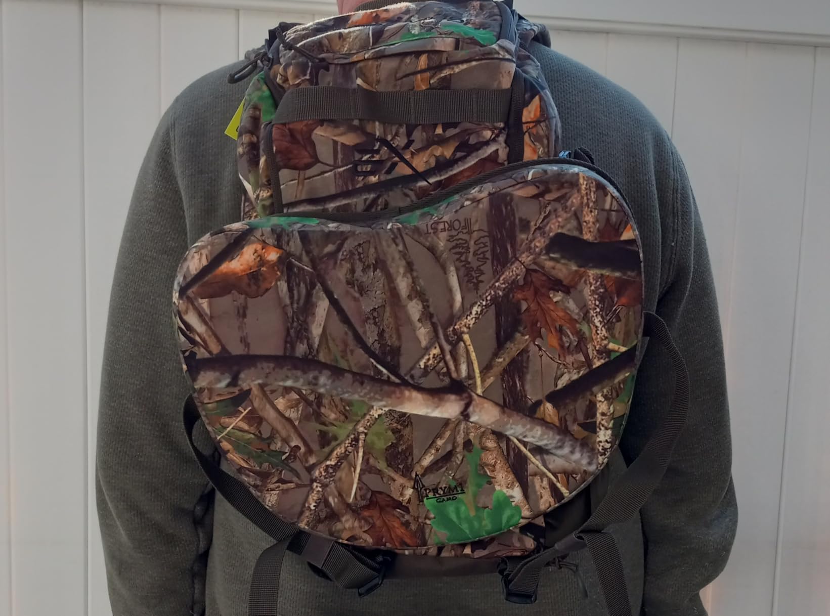 Extremus By KastKing BearHauler Turkey Hunting Vest with Thick Seat, Convertible Daypack, Hide-Away Shotgun Sling, Call & Shell Pockets, Hydration Pocket, Quiet Fabric customer photo 1
