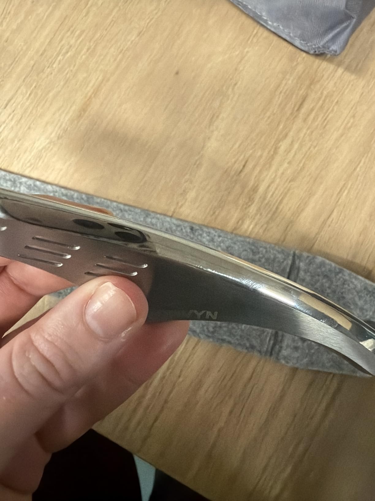 Premium Muscle Scraper Tool - 8mm Thick Stainless Steel Body Gua Sha with Ergonomic Anti-Fatigue Grip - Massage Tool for Muscle Recovery & Mobility Support customer photo 2
