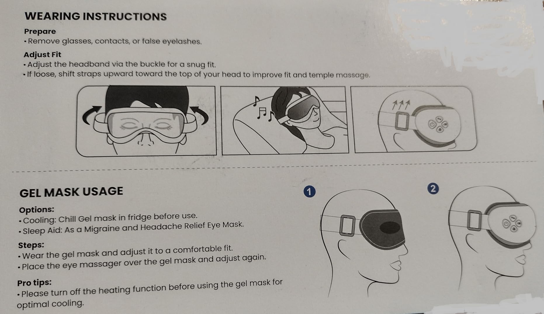 BOB AND BRAD Eye Massager with Heat and Cooling, FSA-HSA Eligible, EyeOasis 3 Heated Eye Massager Mask for Dry Eyes, Migraines, Headaches Relief, Reduce Strain customer photo 1