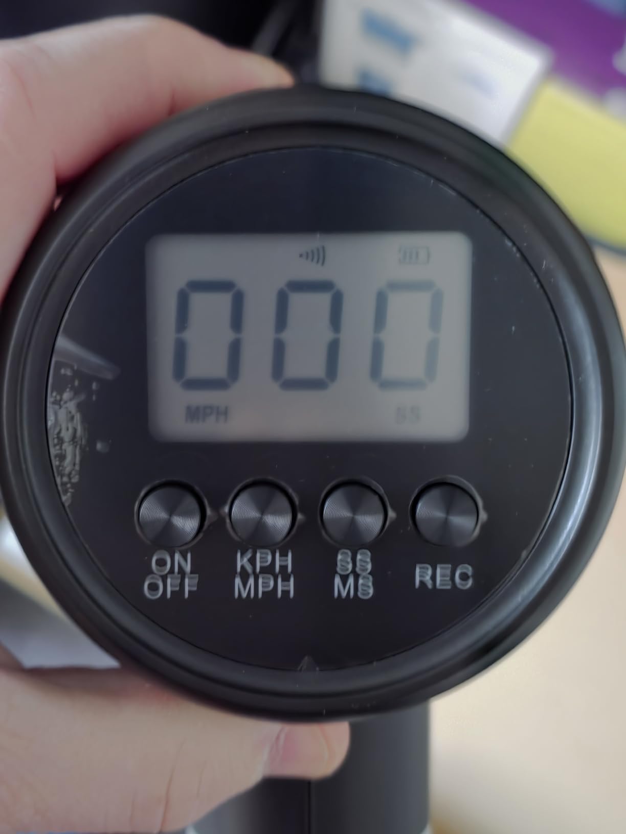 JASCOPRO 24GHz Baseball Radar Gun with LED+LCD Dual Display, +/-1 MPH Accuracy, Dual Speed Modes for Pitching & Swing, Handheld Multi-Sport Speed Sensors Baseball Radar Training Equipment for All Players customer photo 1