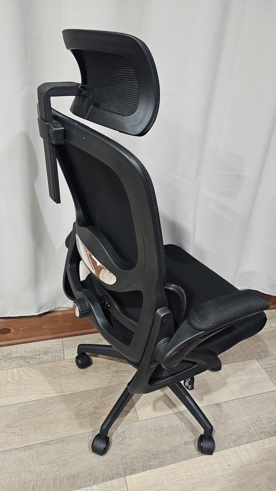 Ergonomic Office Chair, Mesh Office Chair with Lumbar Support, High Back Desk Chair with Flip-up Arms, 400 lbs Big and Tall Computer Chair with Headrest, Comfy Desk Chairs customer photo 1